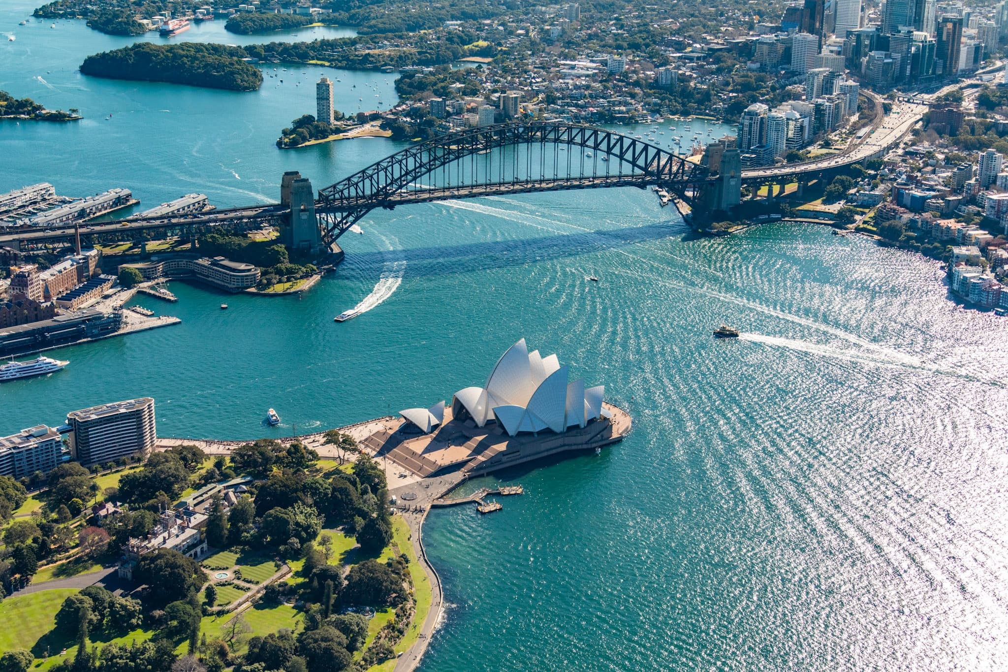 悉尼港 20分钟上帝视角直升机观光飞行｜Sydney Helitours 全景鸟瞰（英文团） - 图片 1