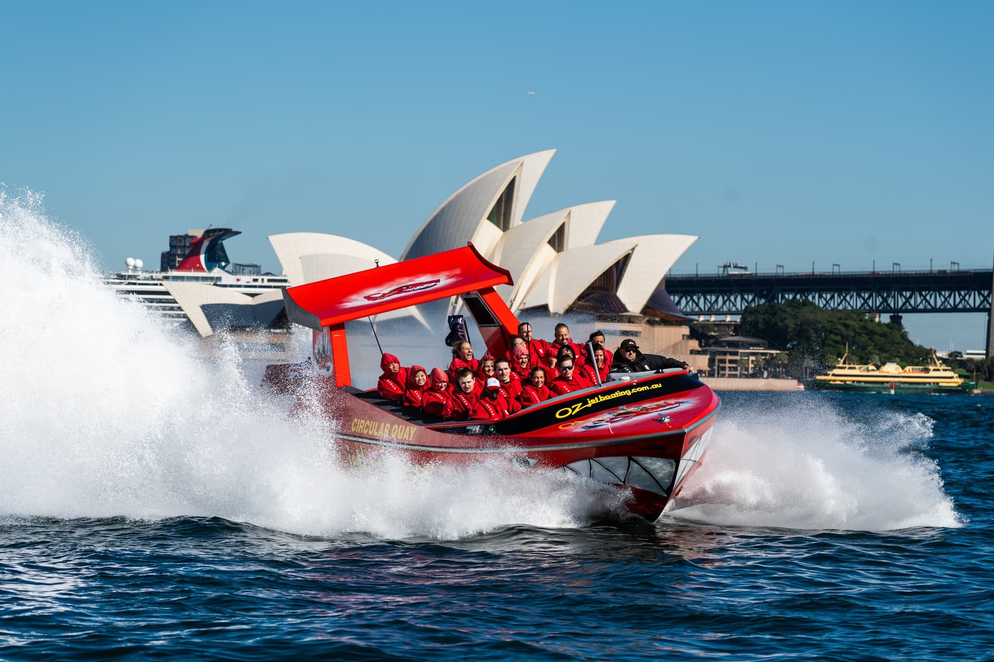 Sydney Harbour 30分钟破浪尖叫之旅｜歌剧院经典海上快艇漂移 - 图片 2
